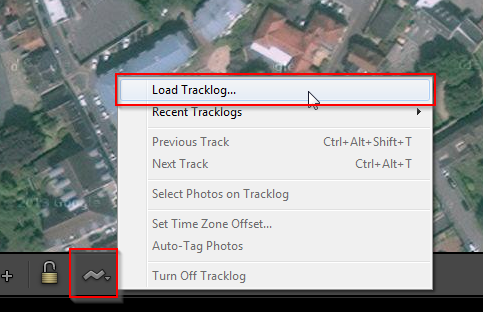 Load tracklog
